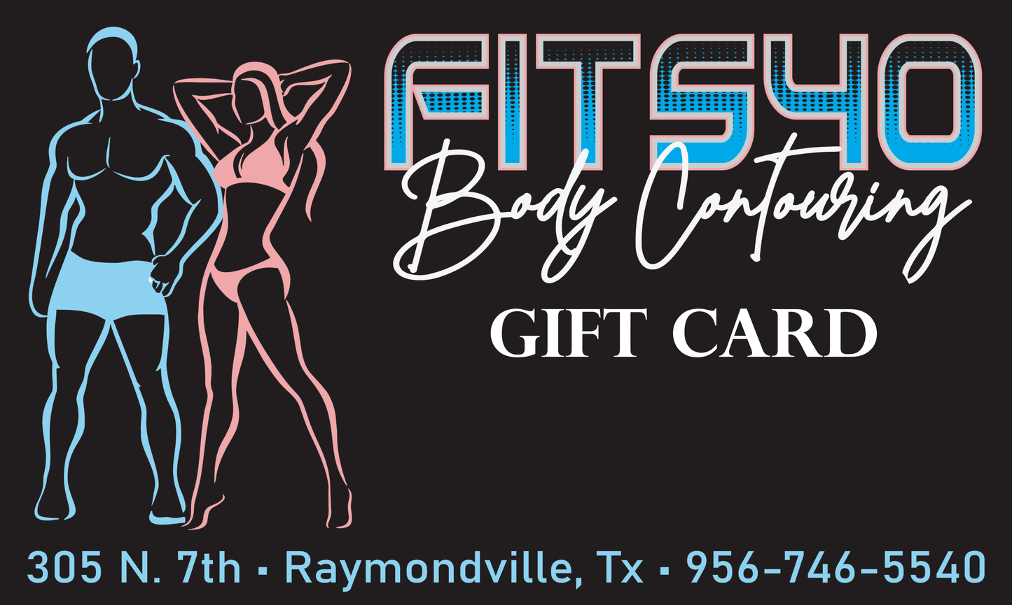 FIT540 BODY CONTOURING GIFT CARD